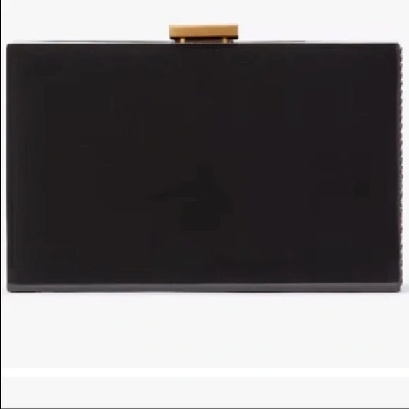 RARE NWT Unopened Kate Spade “Perfect Match” Matchbox Embellished Resin Clutch - Picture 10 of 12